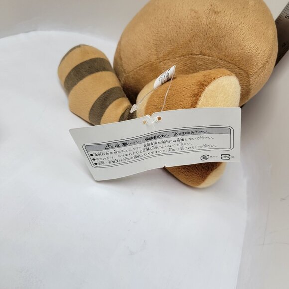 Super Mario Goomba Racoon Tail Tanooki Plush San-ei Japan NWT New With Tags 6" - Picture 4 of 10